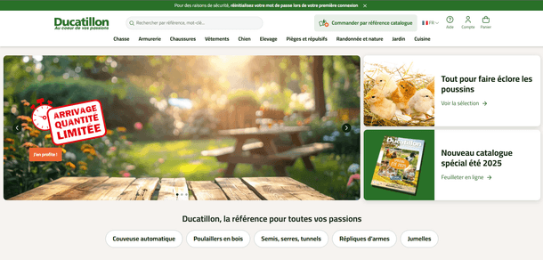 Hero du site Ducatillon